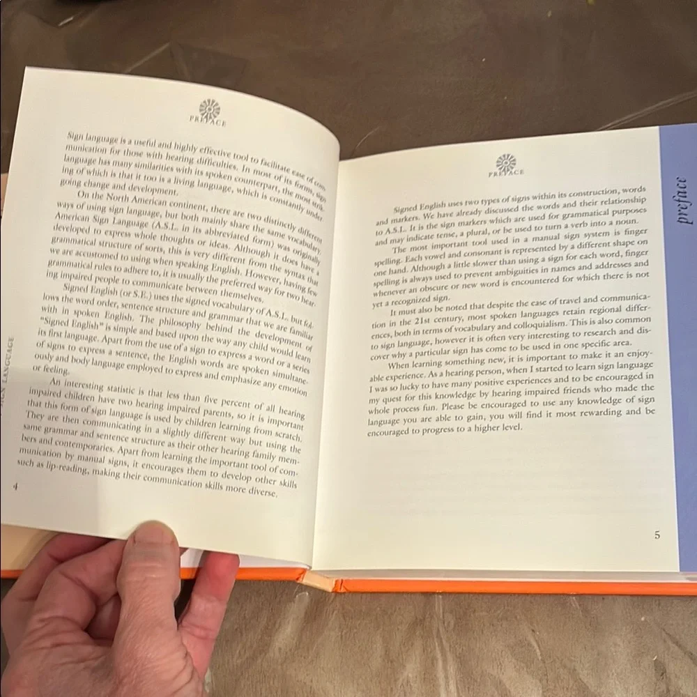 The Art of Sign Language Book